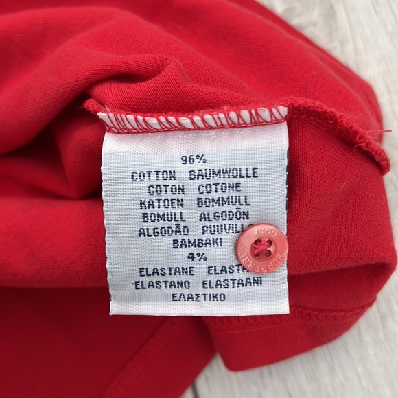 Burberry golf red polo shirt size small - Picture 5 of 7
